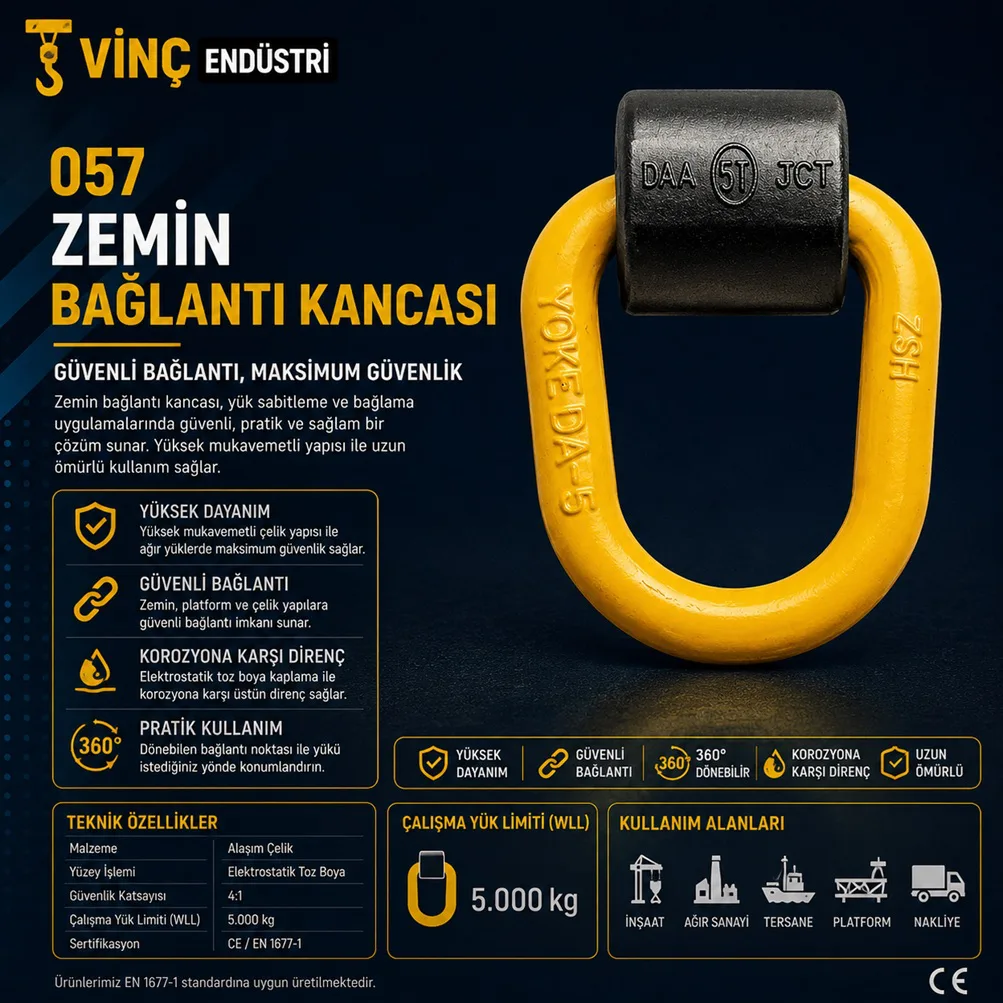Zemin Bağlantı Kancası 057