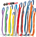 1 Ton Tek Kullanımlık Sonsuz Polyester Sapan - Görsel 2