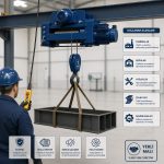 1 Ton Monoray Halatlı Vinç - Görsel 2