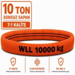 10 Ton Polyester Sonsuz Sapan 7:1 Kalite