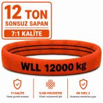 12 Ton Polyester Sonsuz Sapan 7:1 Kalite