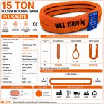 15 Ton Polyester Sonsuz Sapan 7:1 Kalite - Görsel 3