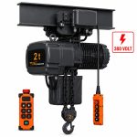 2 T Çift Zincirli Monoray Vinç 380 Volt 50 Hz