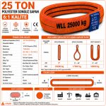 25 Ton Polyester Sonsuz Sapan 7:1 Kalite - Görsel 3