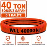 40 Ton Polyester Sonsuz Sapan 6:1 Kalite