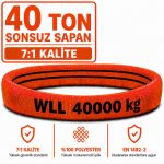 40 Ton Polyester Sonsuz Sapan 7:1 Kalite