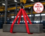 5 Ton Polyester Gözlü Sapan 6:1 Kalite - Görsel 3