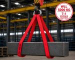 5 Ton Polyester Gözlü Sapan 7:1 Kalite - Görsel 2