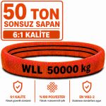 50 Ton Polyester Sonsuz Sapan 6:1 Kalite
