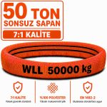 50 Ton Polyester Sonsuz Sapan 7:1 Kalite