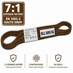 6 Ton Polyester Gözlü Sapan 7:1 Kalite