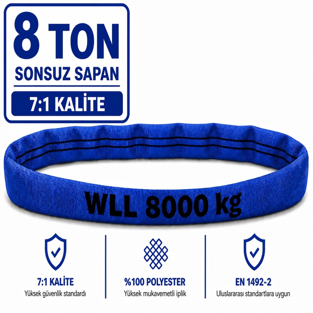 8-ton-71-kalite-sonsuz-sapan-gorsel 8 Ton Polyester Sonsuz Sapan 7:1 Kalite - Görsel 1