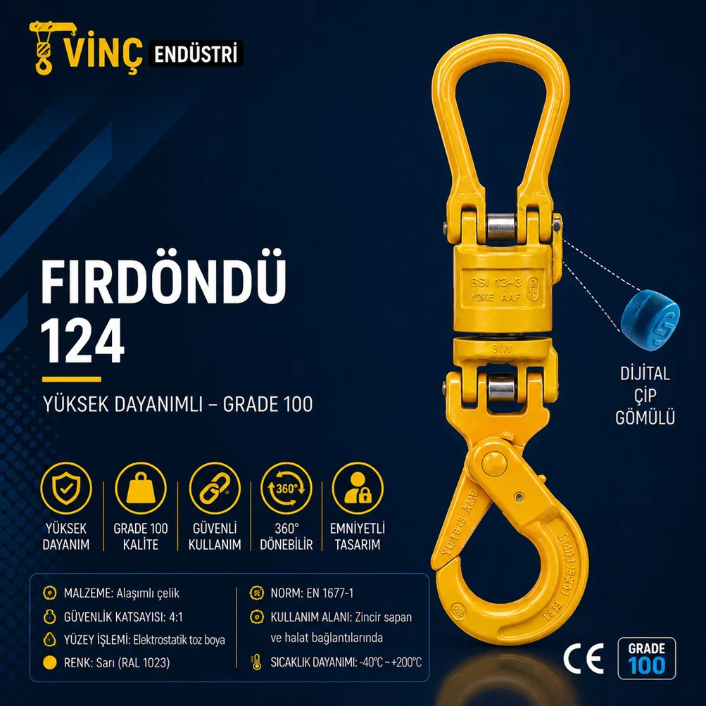 Fırdöndülü Kanca 124