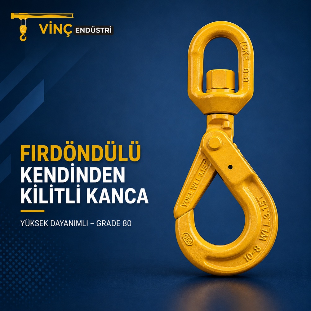 firdondulu-kendinden-kilitli-kanca GR80 Fırdöndülü Kendinden Kilitlenen Kanca - Görsel 1