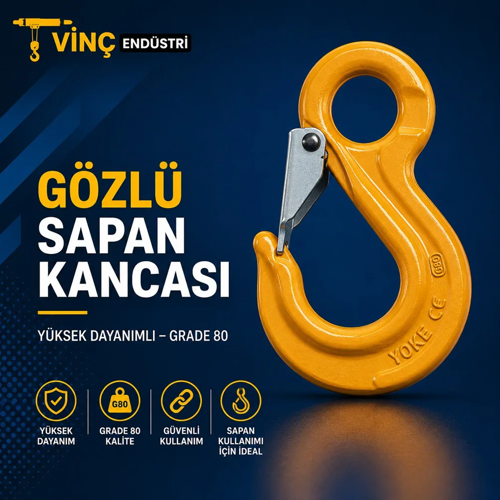 GR80 Gözlü Sapan Kancası
