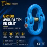 GR100 Avrupa Tipi Ek Kilit