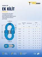 GR100 Avrupa Tipi Ek Kilit - Görsel 2