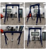 GVN04 Yükseklik Ayarlı Mini Vinç - Görsel 3