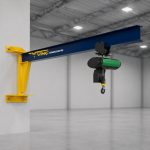 GVN13 Alttan Destekli Duvar Tipi Pergel Vinç