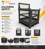 GVN31 Personel Forklift ve Vinç Sepeti - Görsel 2
