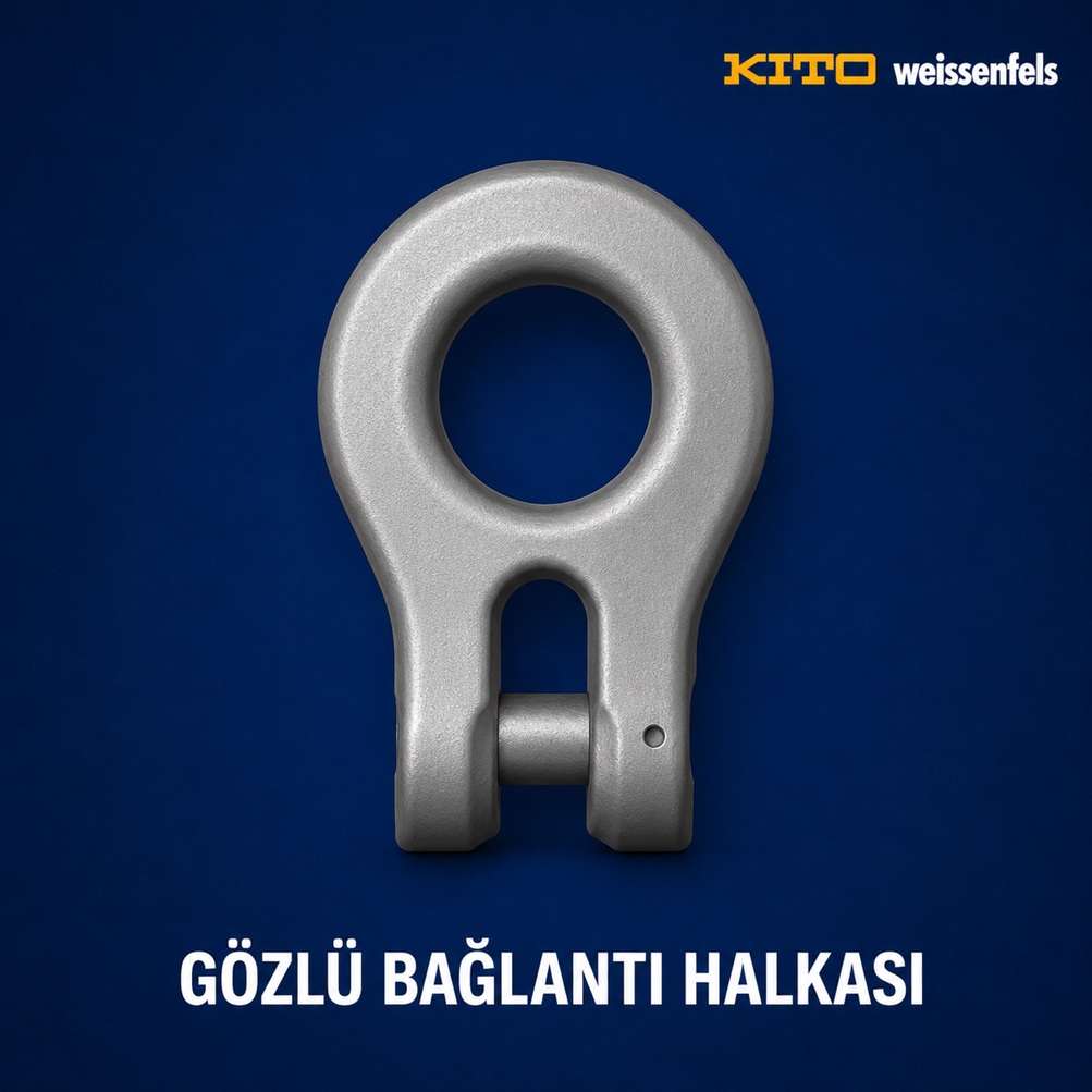 kito-gr100-gozlu-baglanti-halkasi Kito GR100 Gözlü Kilit - Görsel 1