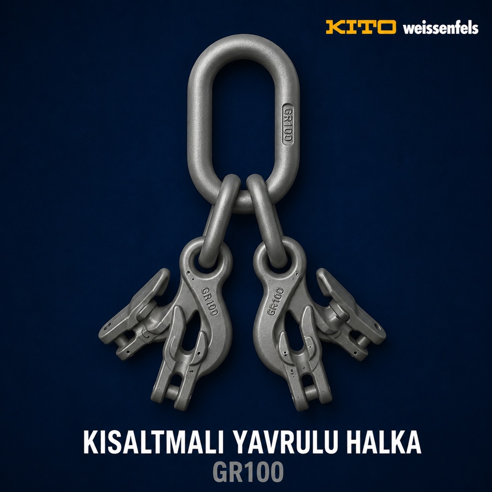 kito-gr100-kisaltmali-yavrulu-sapan-halkasi Kito GR100 Kısaltmalı Ana Halka - Görsel 1