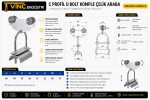 C Profil U Bolt Komple Çelik Araba - Görsel 2