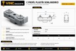 C Profil Plastik Sonlandırıcı - Görsel 2