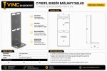 C Profil Sensör Bağlantı Tablası - Görsel 2