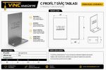 C Profil T Siviç Tablası - Görsel 2